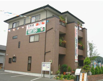 展示場西側